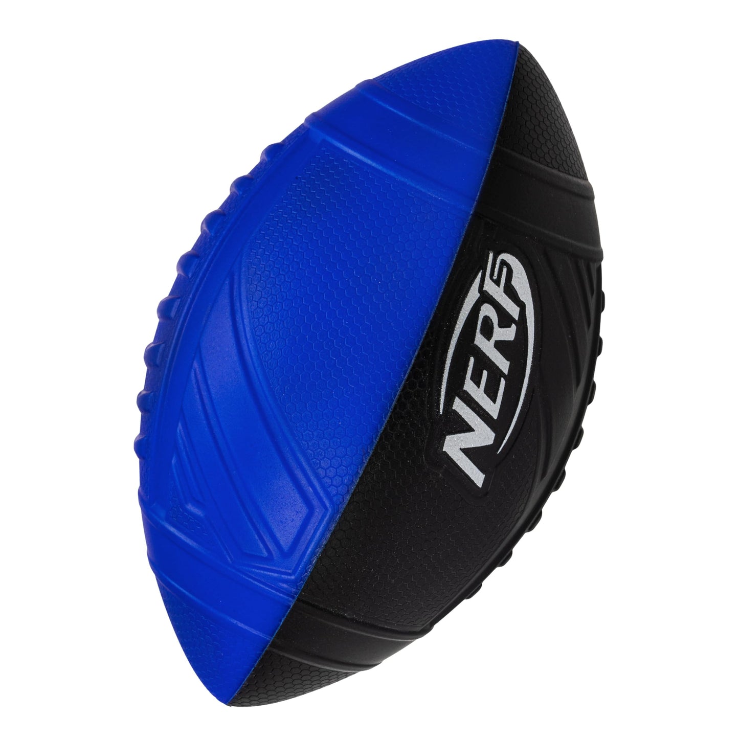 NERF Kids Foam Football - Pro Grip Youth Soft Foam Ball - Indoor + Outdoor Football for Kids - Small NERF Foam Football - 9" Inch Youth Sized Football - Red + Black
