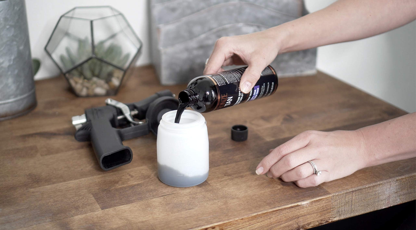 Spray Tan Machine - HVLP Spray Tan Gun with Sleek Design - Professional Spray Tanning Machine for Salon and Mobile Spray Tan Owners by Bronze Tan