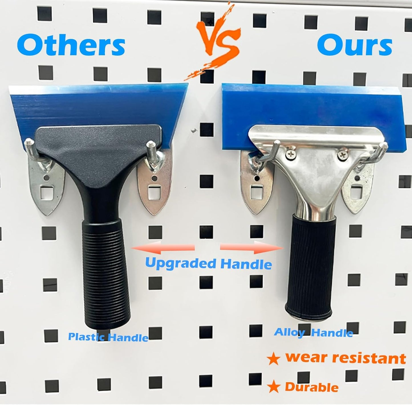 EHDIS Vinyl Wrap Tool Window Tint Kit 7 Pieces Vehicle Tinting Tools Car Glass Protective Film Wrapping Installation Set Included Vinyl Scraper, Window Rubber Squeegee,Cutting Knife with Blades