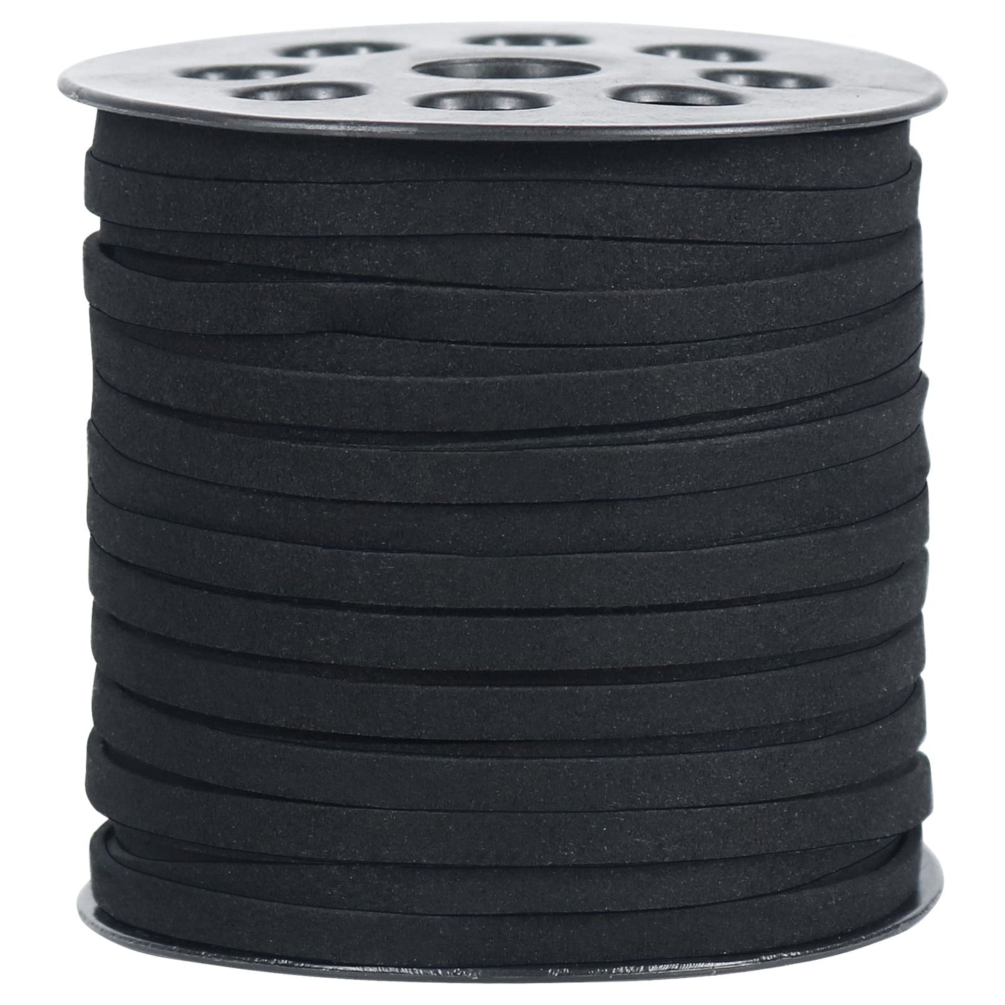 Tenn Well Leather String, 100 Yards 2.6mm Flat Suede Cord, Faux Leather Cord for Jewelry Making, Necklaces, Bracelets, Dream Catchers and DIY Crafts (Brown)