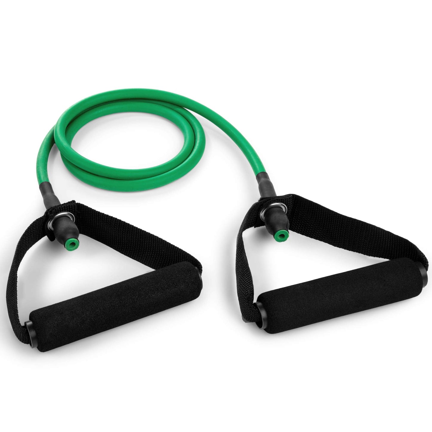 Champion Sports Resistance Tube Bands for Men and Women, Extra Light to Super Heavy Resistance - Durable Fitness Band for Strength Training, Stretching, Rehabilitation - Premium Home Workout Equipment