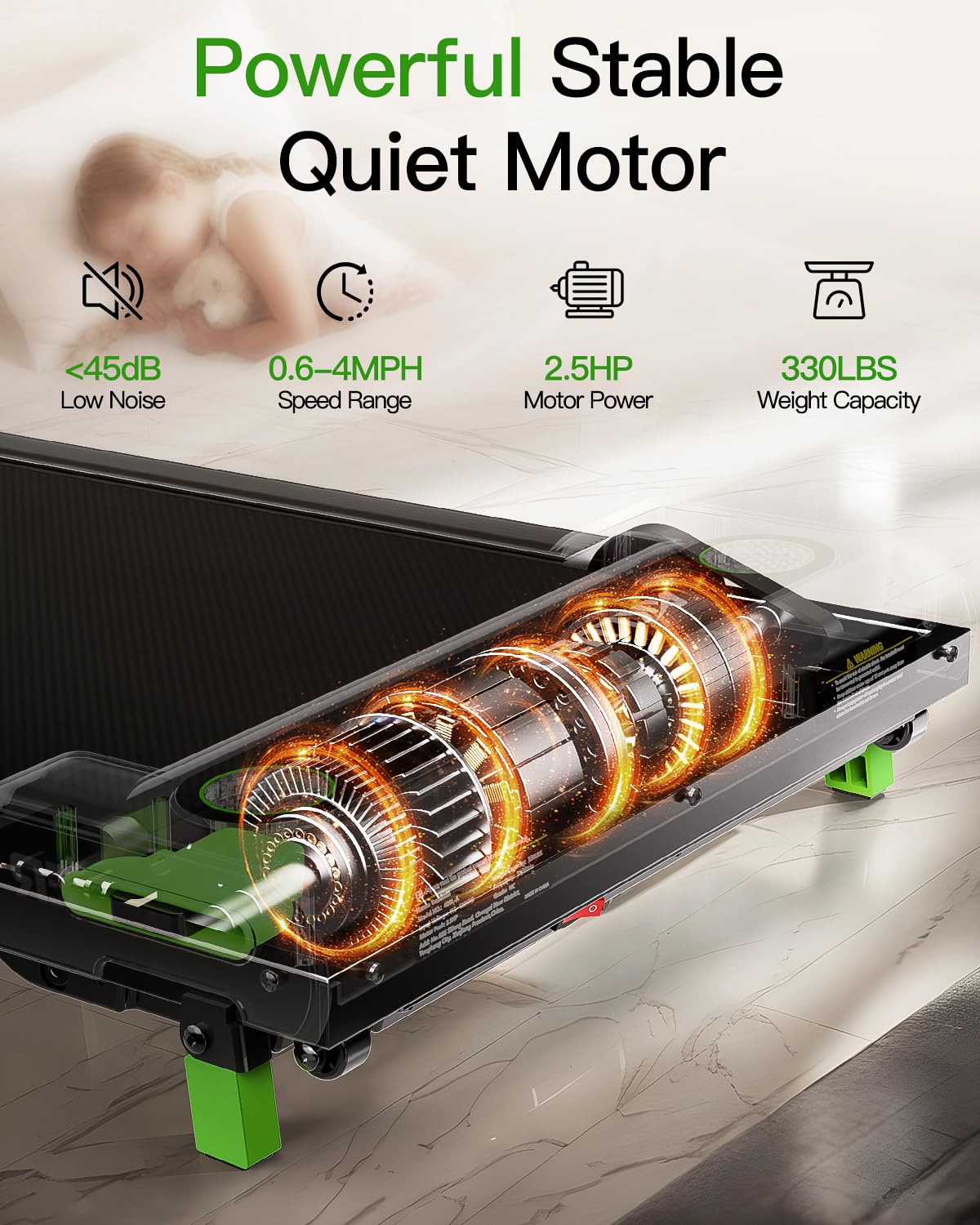 Walking Pad with Incline, Akluer Incline Treadmills for Home, 2.5 HP Under Desk Treadmill Small with Remote Control, Walking Pad Small Treadmill with LED Display