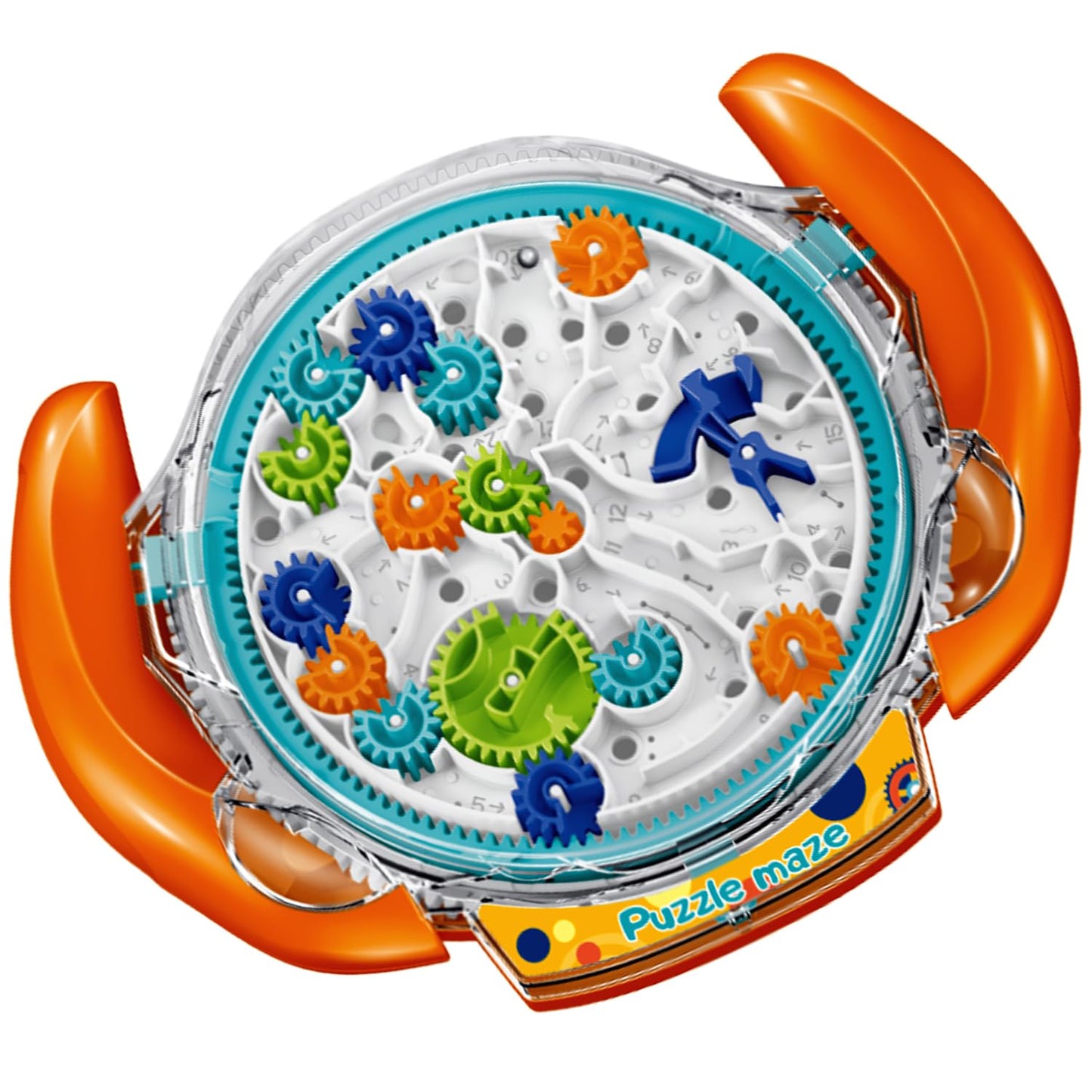 JRD&BS WINL The Ultimate Mind Puzzles for Ages 8-10 Challenge 3D Maze Game Brain Teaser Puzzles Toys for Children Teens and Adult Fun Travel Game for Kids Toys Labyrinth Game Marble Maze (Blue)