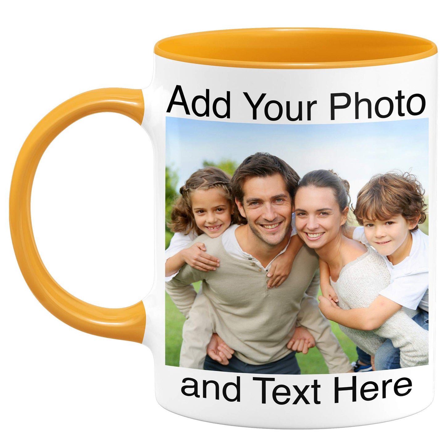 Brd Gifts Personalized Magic Mug - Custom Color Changing Mug , 11 oz Personalized Coffee Mug with Photo, Picture - Heat Sensitive Custom Coffee Mug , Color Changing Cups, Tazas Magicas Personalizadas