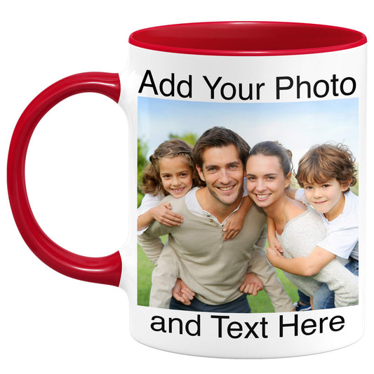 Brd Gifts Personalized Magic Mug - Custom Color Changing Mug , 11 oz Personalized Coffee Mug with Photo, Picture - Heat Sensitive Custom Coffee Mug , Color Changing Cups, Tazas Magicas Personalizadas