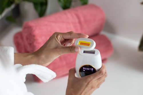 5minskin Hair Laser Removal Handset 2.0 - IPL Facial Hair Removal | At-Home Light Hair Removal Women, Men | 999,999 Flashes | Painless Hair Remover