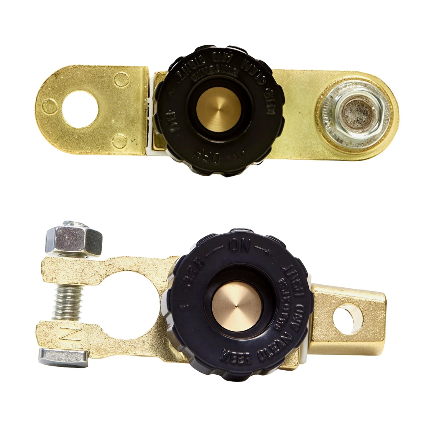 Side Post Battery Disconnect Switch, Battery Terminal Link Quick Switch, Power Master Disconnect Cut Off Isolator for Boat Small Yacht RV Camper Truck Car Vehicle