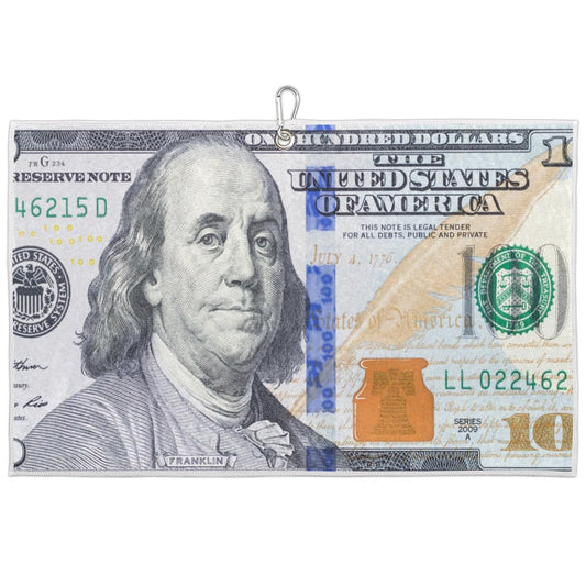 Colored Dog Paw Pattern Golf Towel, Absorbent Water Microfiber Golf Towel for Golf Bags with Clip Golf Bag Towels Golf Accessories for Men Women, Great Gift for Golf Fan, 24 x 15inch