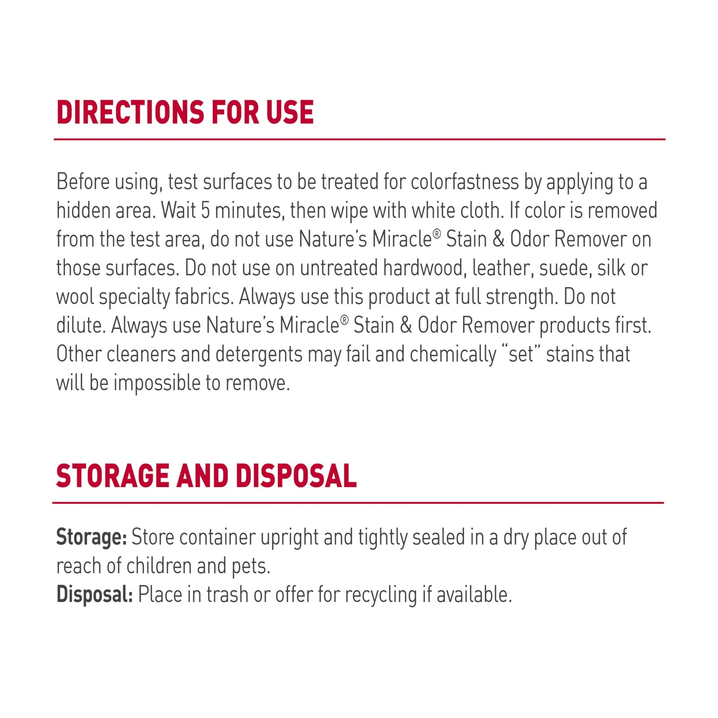 Nature’s Miracle Stain and Odor Remover Dog, Odor Control Formula, 32 oz