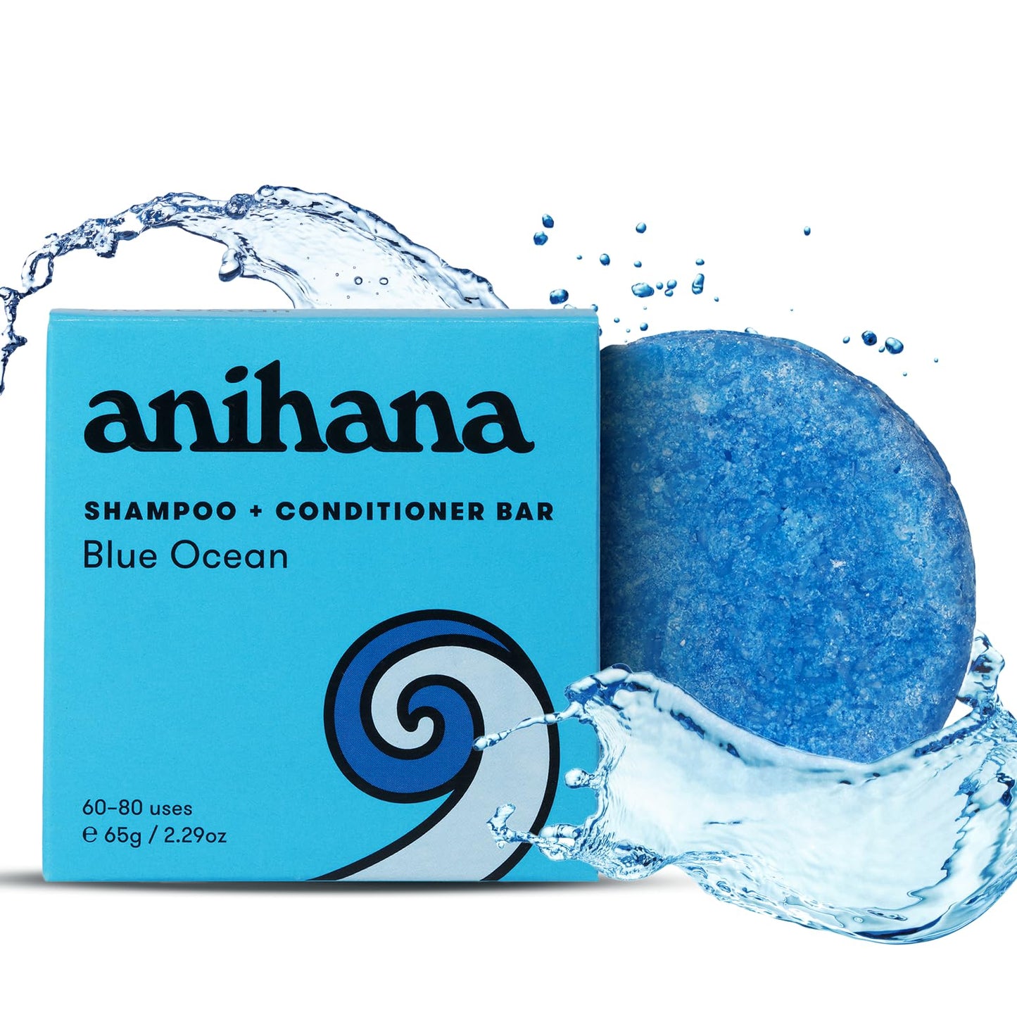 ANIHANA Shampoo Bar for Thin Fine Oily Hair Gives Hair Volume & Body Natural Healthy Look and Shine Paraben Free Lavender and Rosemary 2.29 oz