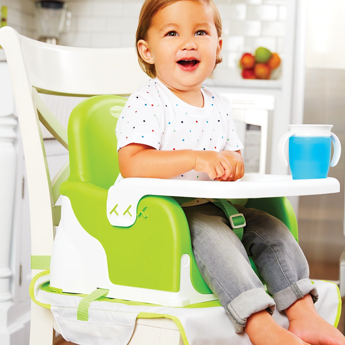 Munchkin Protect Booster Chair Cover, Green