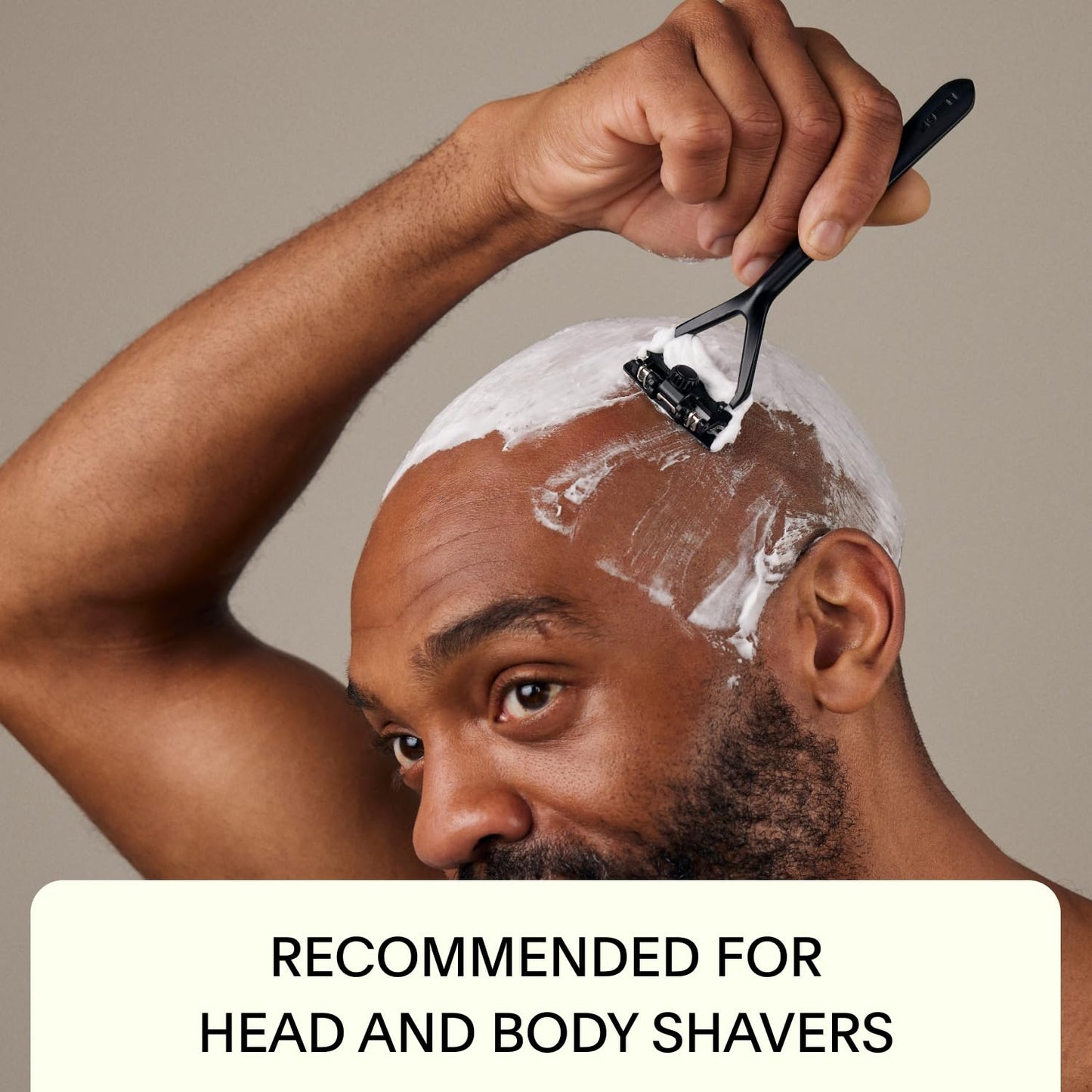 Leaf Shave | The Leaf Razor Set, Black - Includes 1x Leaf Razor, 1x Matching Stand, 1x 50-Pack of Single-Edge Blade Refills, and 1x Blade Bank