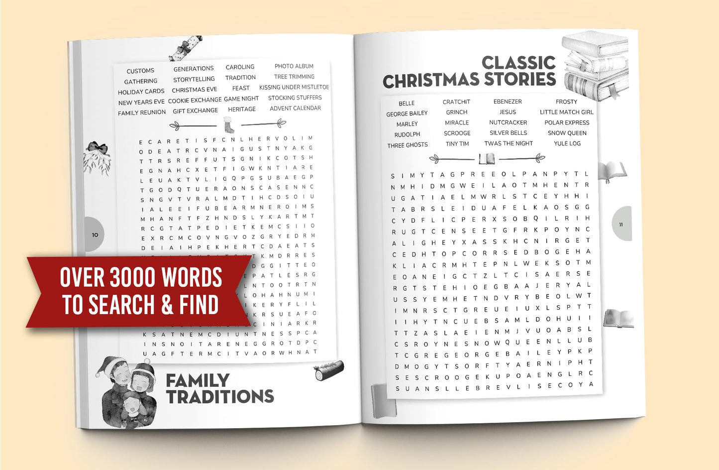 Cozy Christmas Word Search for Adults: Large Print Word Puzzles for Holiday Relaxation and Stress Relief (Word Find Books For Adults)