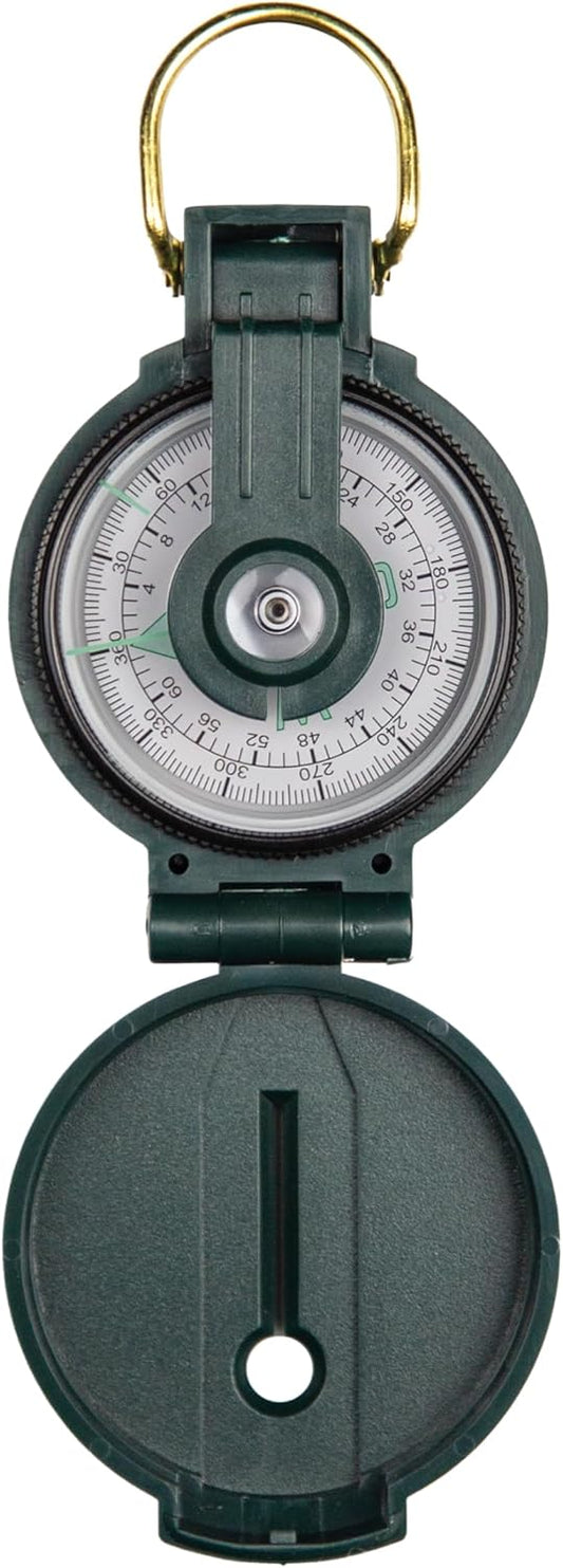 Coghlan’s Outdoor Compasses – Lightweight, Durable Navigation Tools for Hiking, Camping, Orienteering & Survival with Map, Wrist, Lensatic, LED, and Carabiner Options