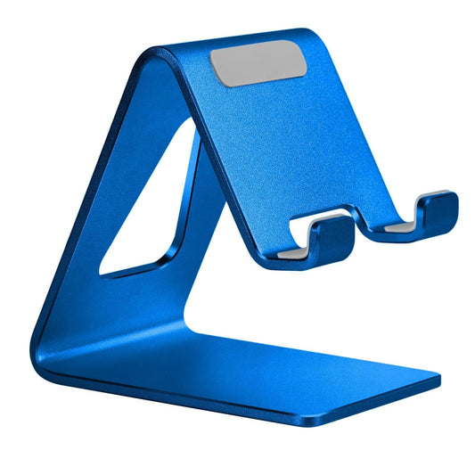 Cell Phone Stand, Phone Holder for Desk, Aluminum Desktop Phone Dock for iPhone 15 14 13 12 pro 11 X Xs max 8 7 6 6s Plus SE Samsung All Smart Phones,Purple