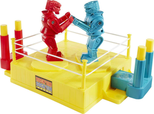 Mattel Games Rock 'Em Sock Em Robots: you control the battle of the robots in a boxing ring