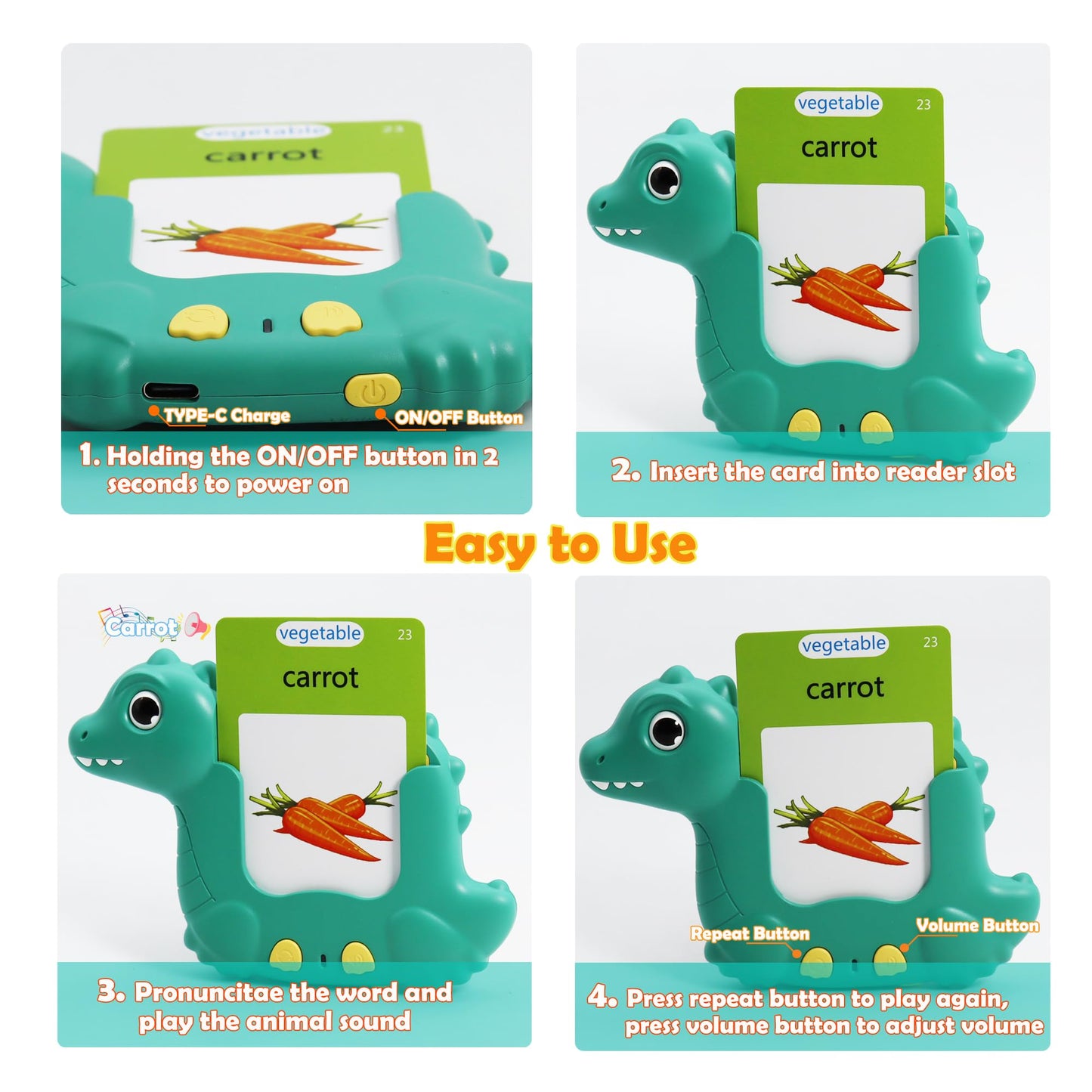 MAYAPHILOS Spanish and English Bilingual Talking Flash Cards with 510 Sight Words, Learning Toys for Toddlers Autism Learning Materials Montessori Toys for Toddlers