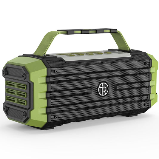 TOMPROAD Portable Bluetooth Speaker 120W Peak 80W Wireless Speakers, TWS Pairing, Deep Bass, Hi-Fi Loud Speaker, IPX6 Waterproof, DSP Sound Boombox for Outdoor, Camping, Party, Beach