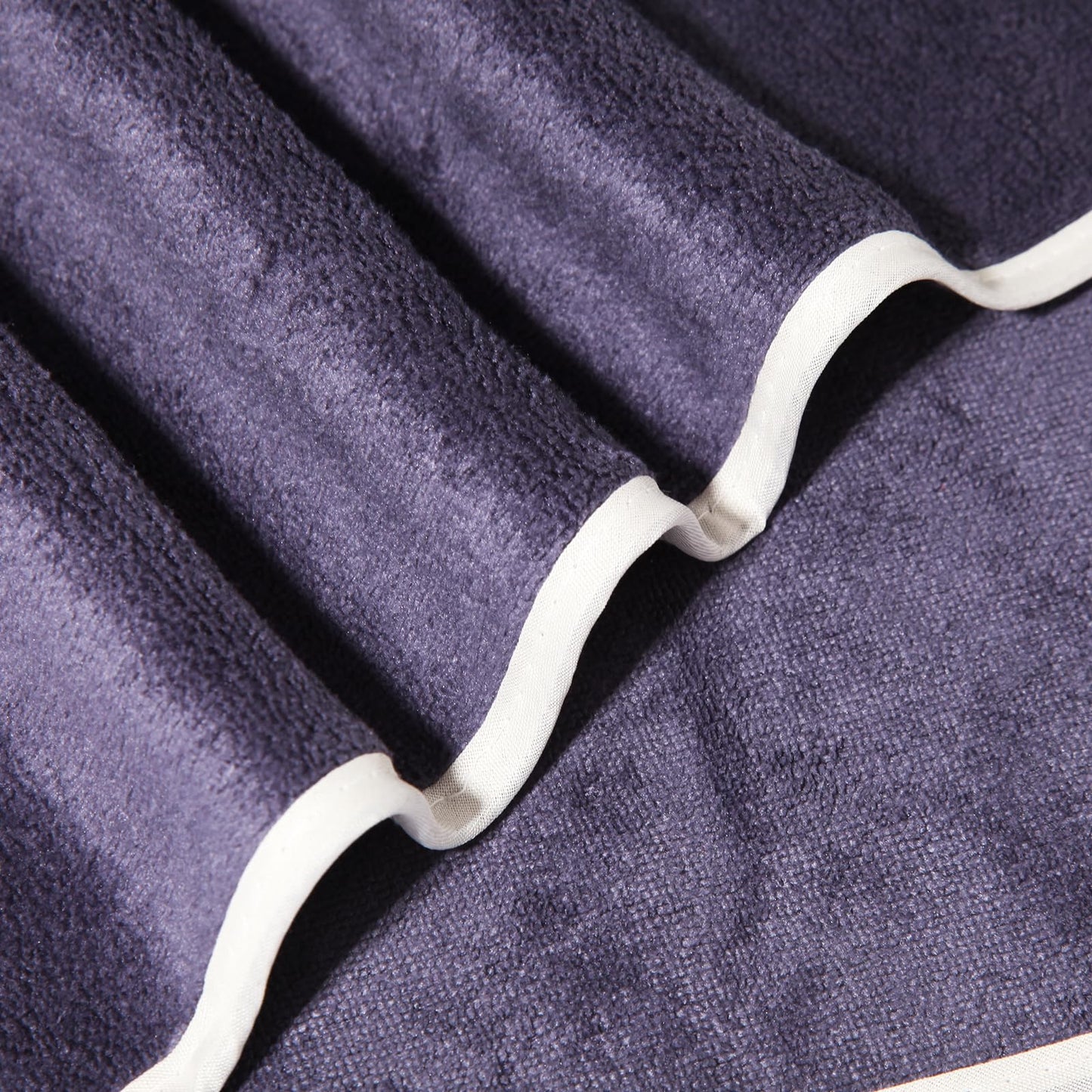 Xoofewal Microfiber Gym Towels Set for Sports Fitness, Yoga, Workout, Swimming, Soft and Quick-Drying for Gym Bag (3 Pack, Blue+Grey+Purple)