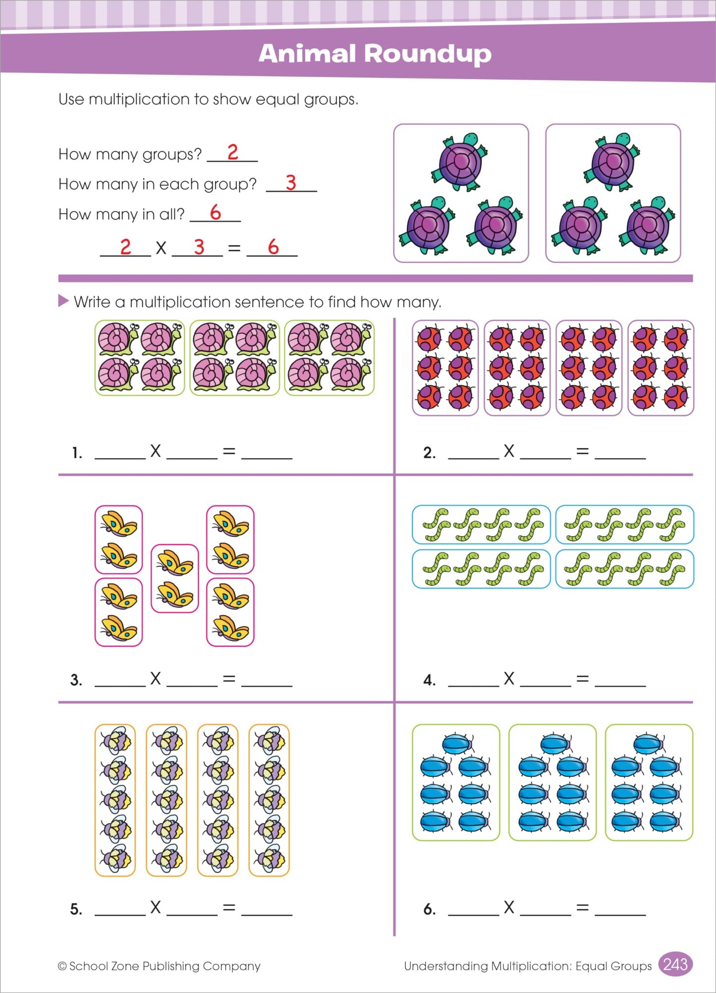 School Zone Big Third Grade Workbook: 320 Pages, 3rd Grade, Reading, Writing, Math, Science, History, Social Science, Critical Thinking, Ages 8-9 (School Zone Big Workbook Series)