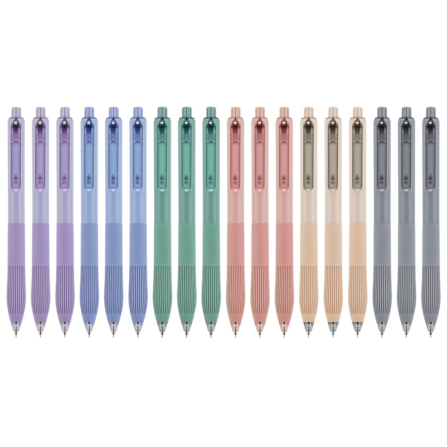 Linbsunne Gel Pens Black Ink Pens for Office 0.5mm Fine Point Pens Smooth Writing Retractable Work Pen (12-count)