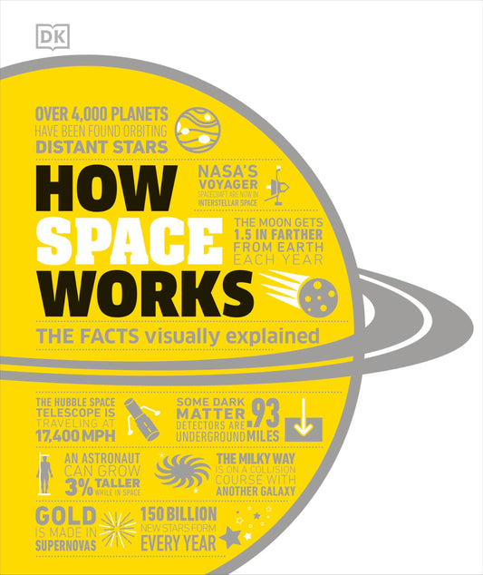 How Space Works: The Facts Visually Explained (DK How Stuff Works)