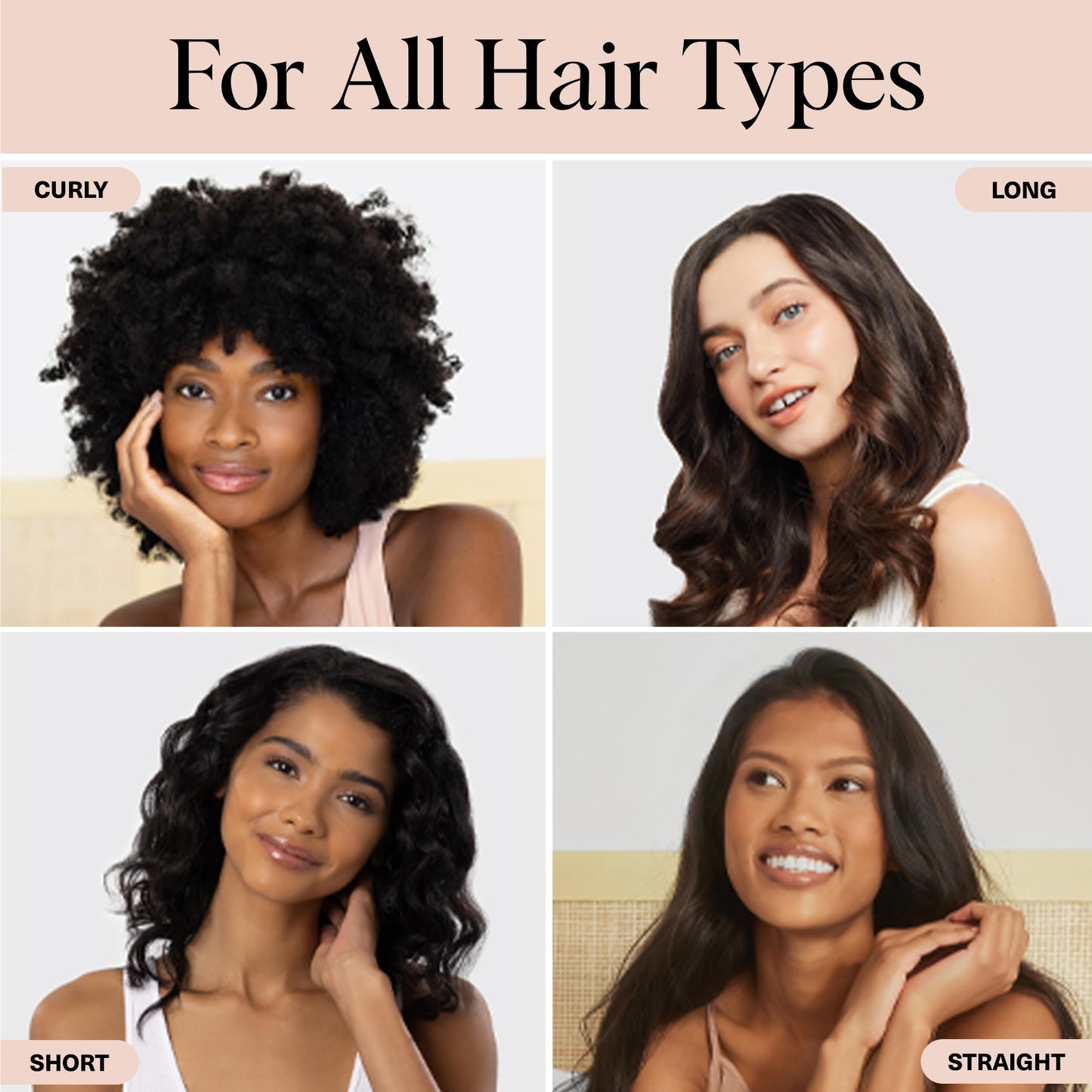 Kitsch Satin Lined Beanie - Softer than Silk Bonnet For Sleeping Women, Breathable Hair Cover for Sleeping, Slouchy Beanie, Bonnets for Women, Hair Wrap, Reduce Breakage for Freez-free Hairs - Black