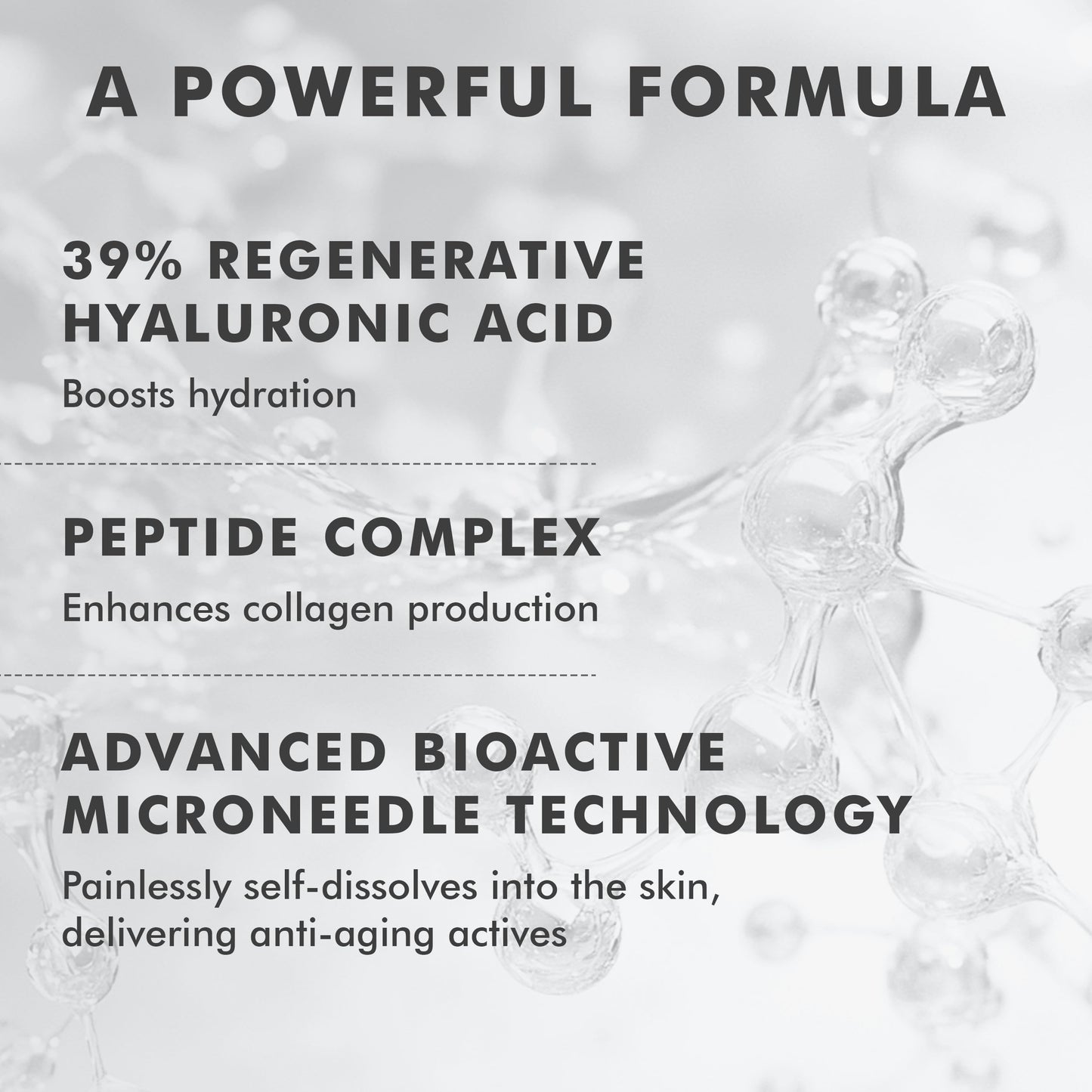 skyn ICELAND Dissolving Microneedle Under Eye Patches With 39% Hyaluronic Acid & Peptides. No-Slip Eye Mask to Firm And Reduce Wrinkles & Fine Lines, 8 Pairs