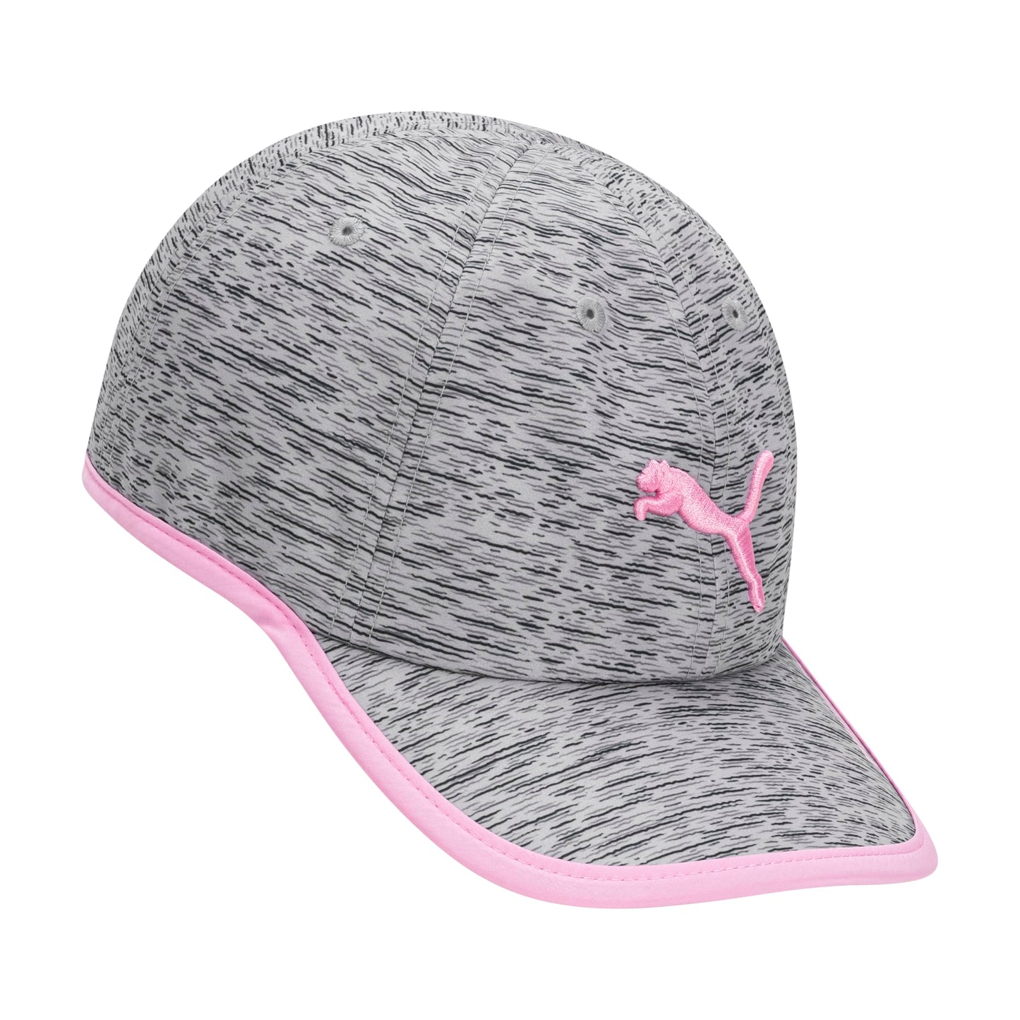 PUMA womens Puma Evercat Taylor Running Cap, Grey/Pink, One Size US