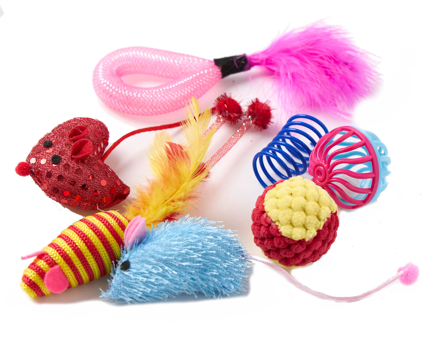 Fashion's Talk Cat Toys Variety Pack for Kitty 20 Pieces