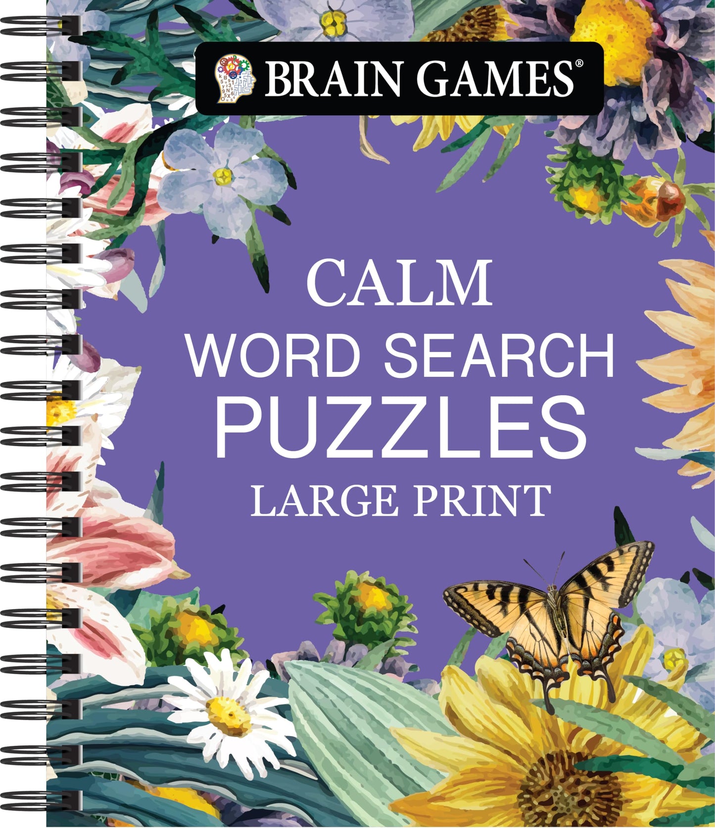 Brain Games - Calm: Word Search - Large Print (Brain Games Large Print)