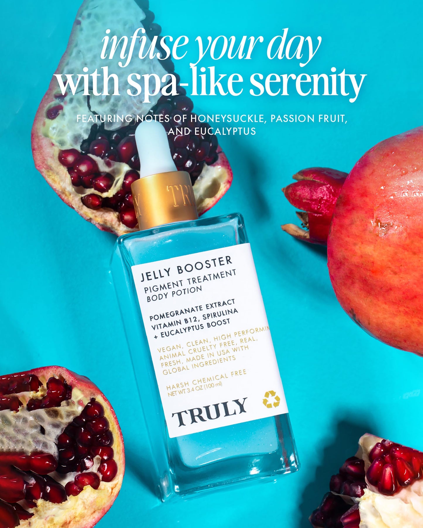 Truly Beauty Stretch Marks Bundle - Brightening and Tightening Body Scrub, Skin Exfoliator and Body Serum