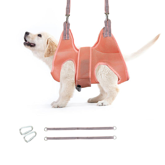 Potens' Pet Dog Grooming Hammock with Security Strap - Grooming Hammock for Small Dogs - Dog Holder for Nail Trimming - Dog Hanging Harness for Nail Trimming (Small)