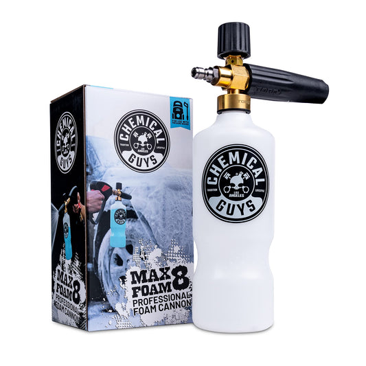 Chemical Guys EQP_310 TORQ Professional Foam Cannon Max Foam 8, (Great for Cars, Trucks, SUVs, Motorcycles, RVs & More) 32 oz Bottle