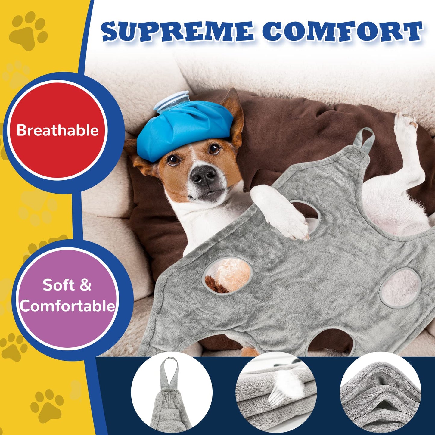 MAIYOUWENG Dog Grooming Hammock,Dog Grooming Supplies,Dog Hammock,Dog Grooming Harness,Pet Grooming Hammock,Grooming Table,Dog Nail Clipper,Dogs Cats Grooming,Claw Care (XS)