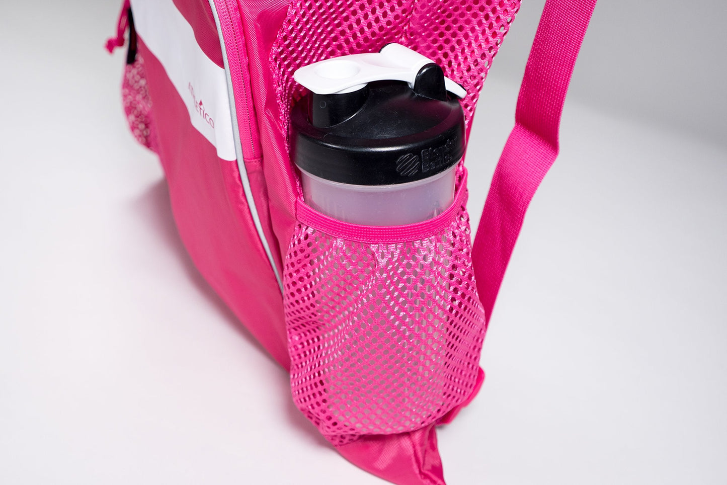 Athletico Mesh Swim Bag - Mesh Pool Bag With Wet & Dry Compartments for Swimming, the Beach, Camping and More (Pink)