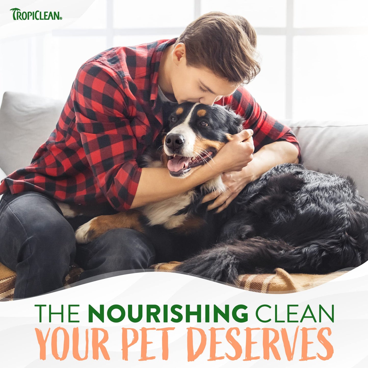 TropiClean Dog Wipes for Paws, Butt, Face, and Body, Anytime Cleaning and Deodorizing Pet Wipes, Safe for Licking, Papaya Scent, Cat Safe, 100ct