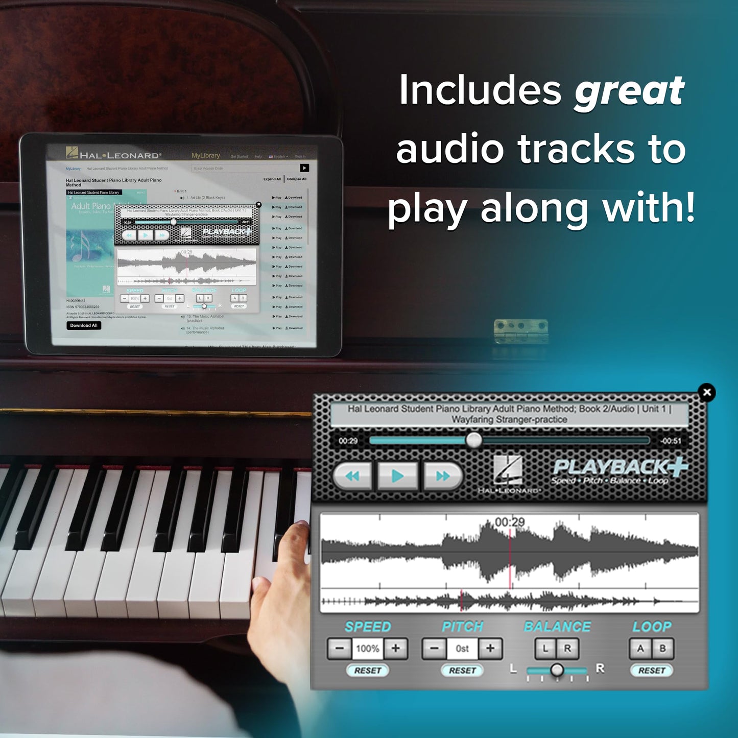Adult Piano Method – Book 2 | Piano Lessons for Beginners with Solos, Theory and Technique | Includes Online Audio by Phillip Keveren | Hal Leonard Educational Songbook