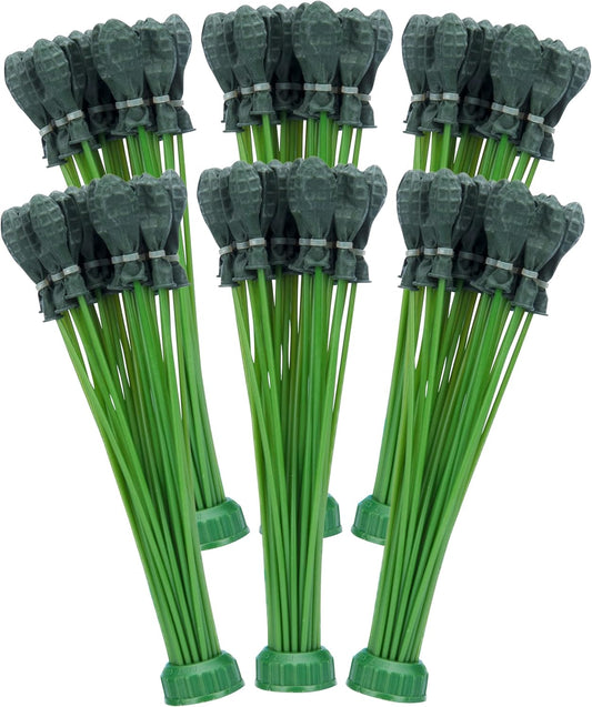 Bunch O Balloons Rapid-Filling Grenade-Colored Water Balloons 6 Pack (210 Balloons),Green
