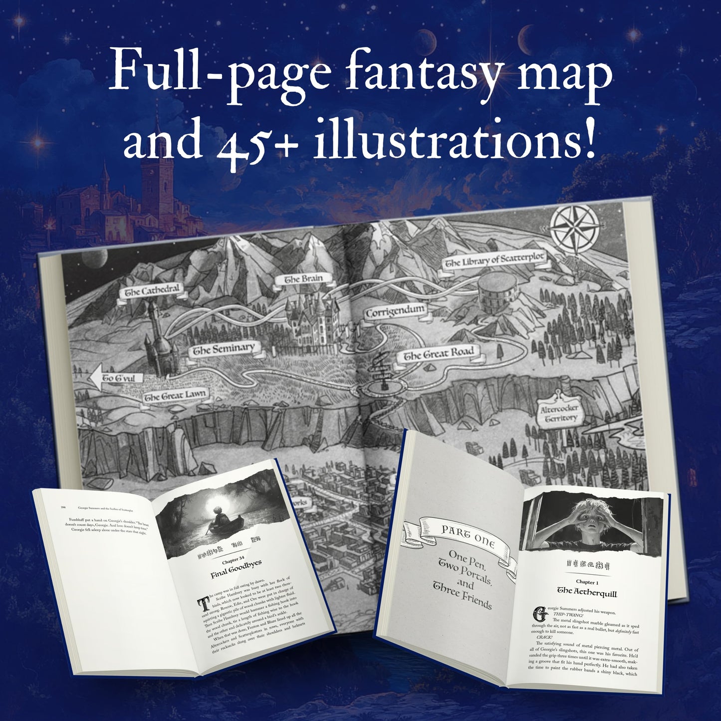 Georgie Summers and the Scribes of Scatterplot: A Novel