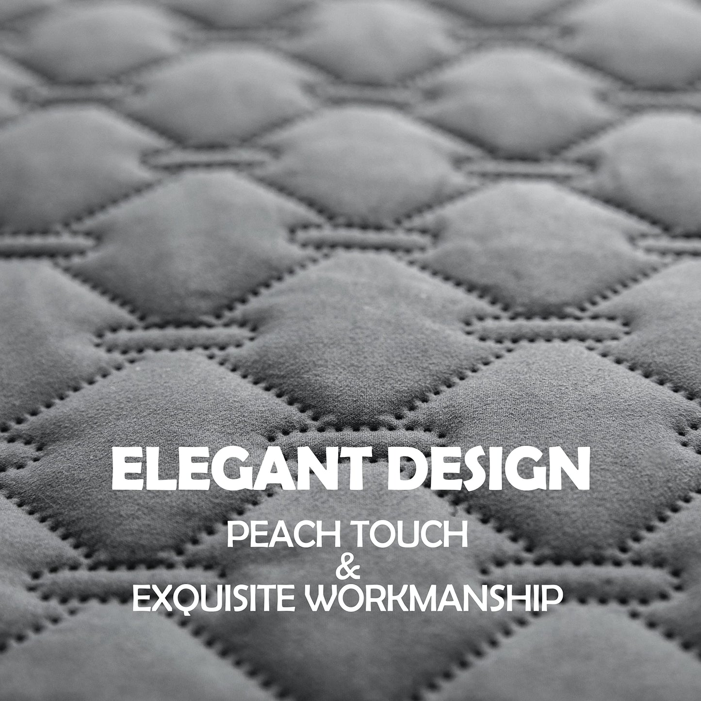 gogobunny 3X Stronger Waterproof Pet Blanket, Scratch Proof Furniture Protector for Dogs Cats, Reversible Cover 30x70 Inch, Dark Grey/Light Grey