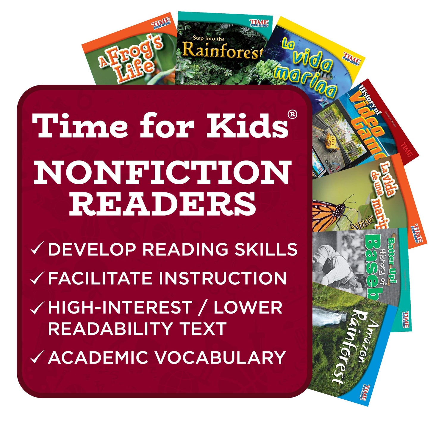 Amazon Rainforest (TIME FOR KIDS Educational Reader for 3rd Grade students, Kids age 6-10 ) (TIME FOR KIDS® Nonfiction Readers)