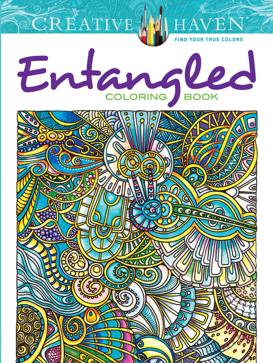 Creative Haven Entangled Coloring Book (Adult Coloring Books: Art & Design)